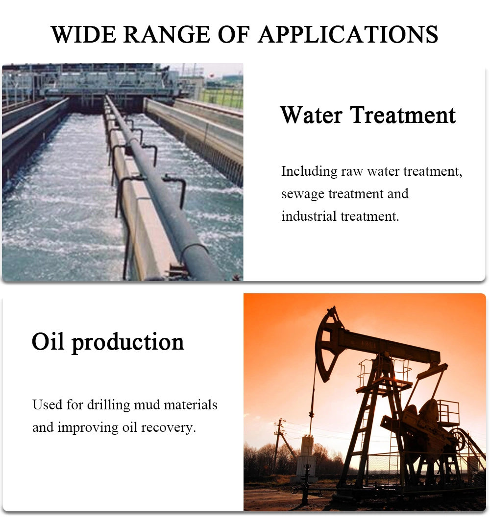 Water Treatment Chemical Flocculant Cationic Polyacrylamide